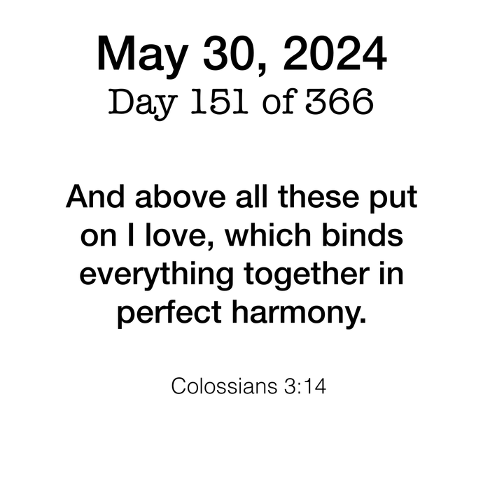 Scripture Day 151
