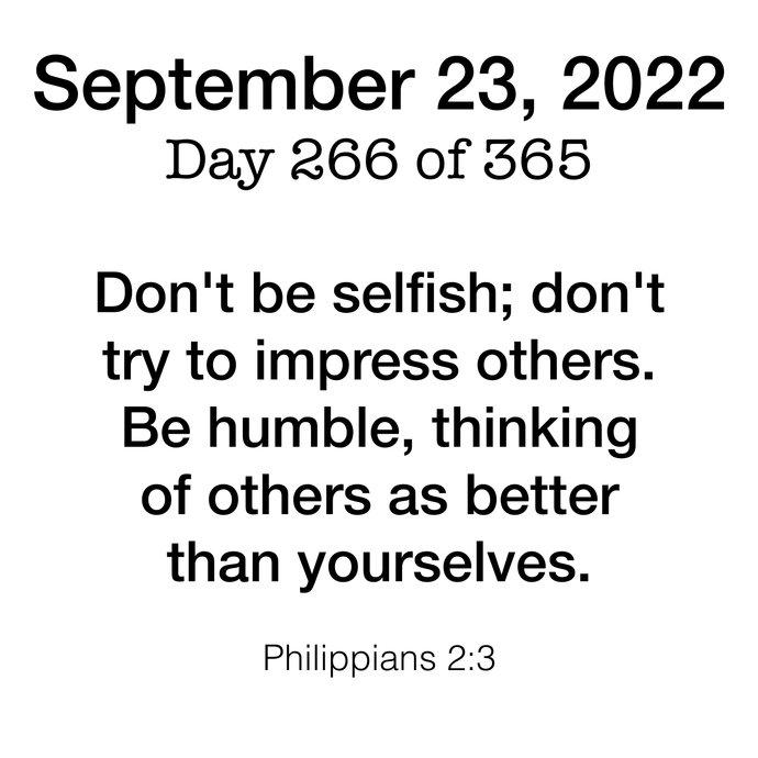Scripture Day 266