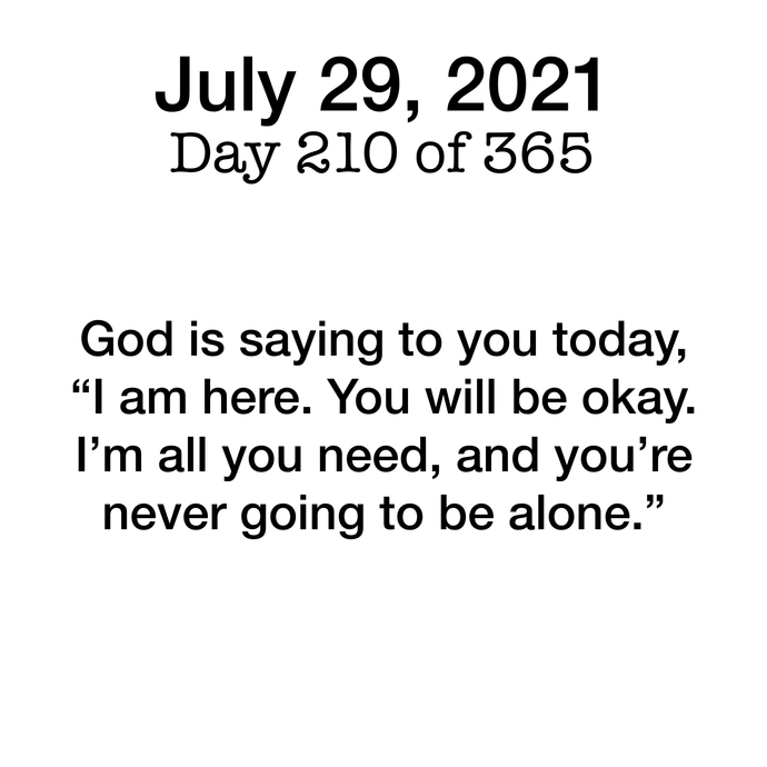 July 29 Devotional
