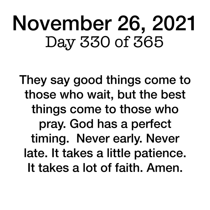 Devotional Day 330