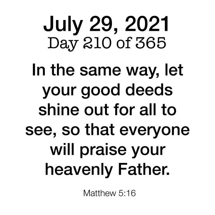 Scripture Day 210