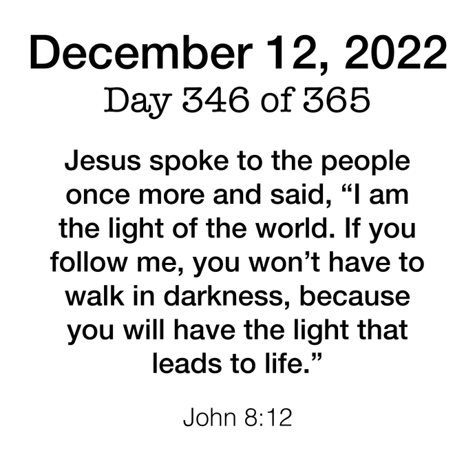 Scripture Day 346
