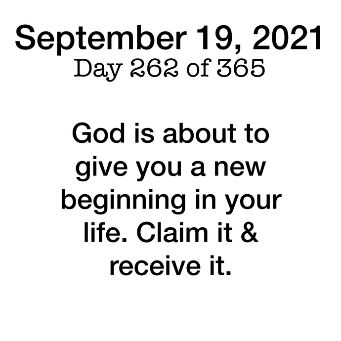 September 19 Devotional