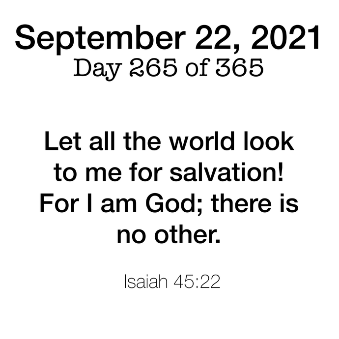 Scripture Day 265