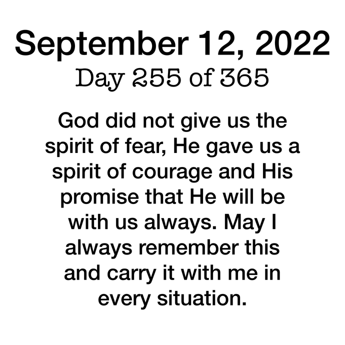 Devotional Day 255