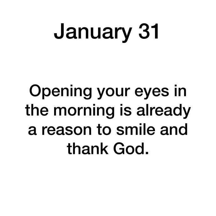Day 31 Encouragement