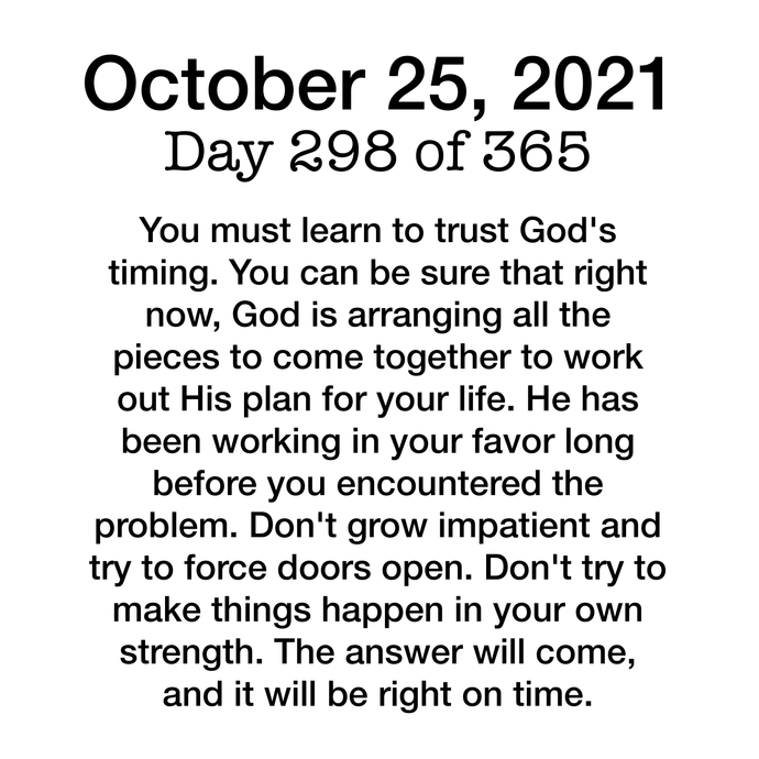 Devotional Day 298