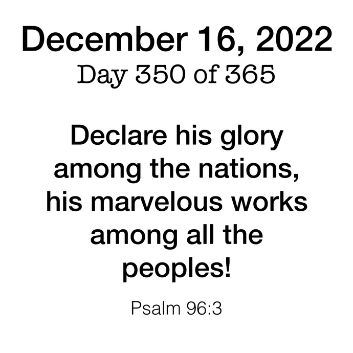 Scripture Day 350