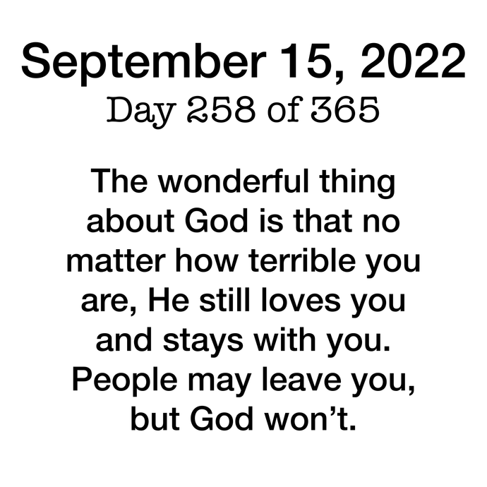 Devotional Day 258
