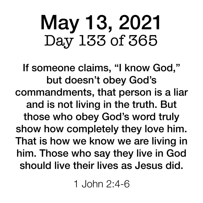 Scripture Day 133