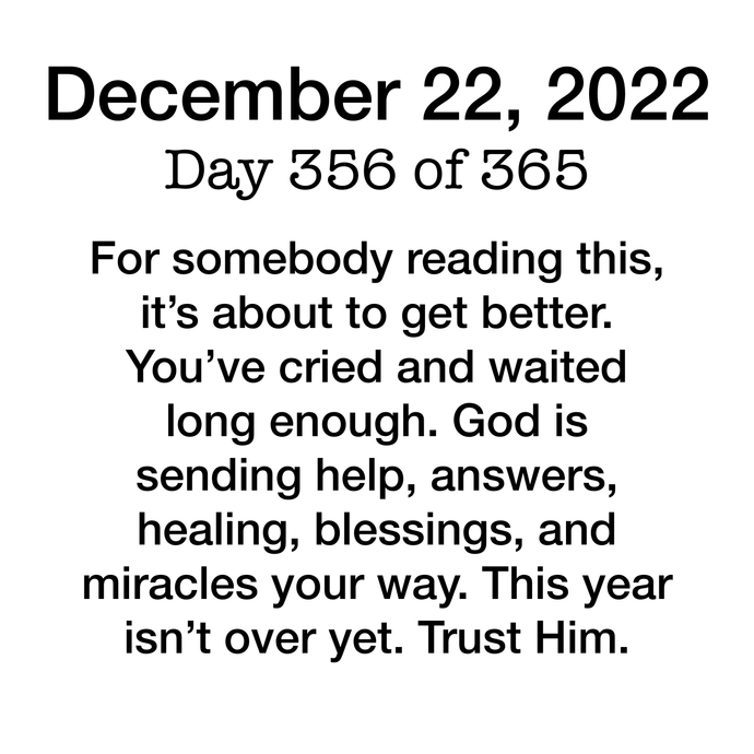 Devotional Day 356