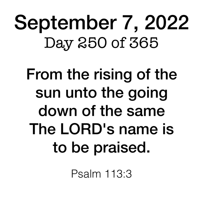 Day 250 Scripture