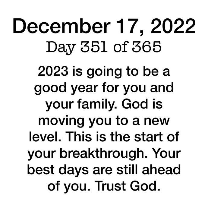 Devotional Day 351