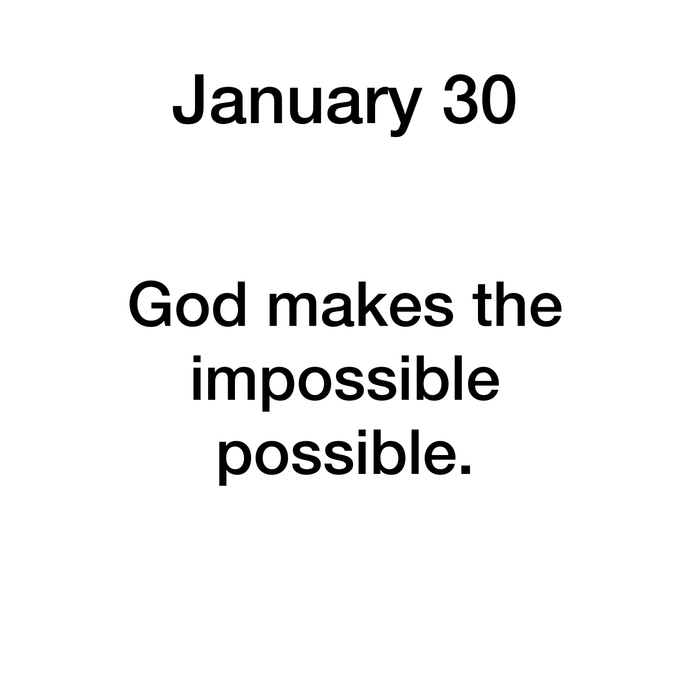 Day 30 Encouragement
