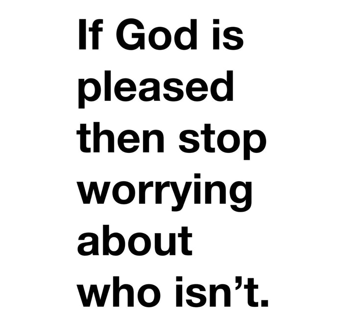Don’t worry about it