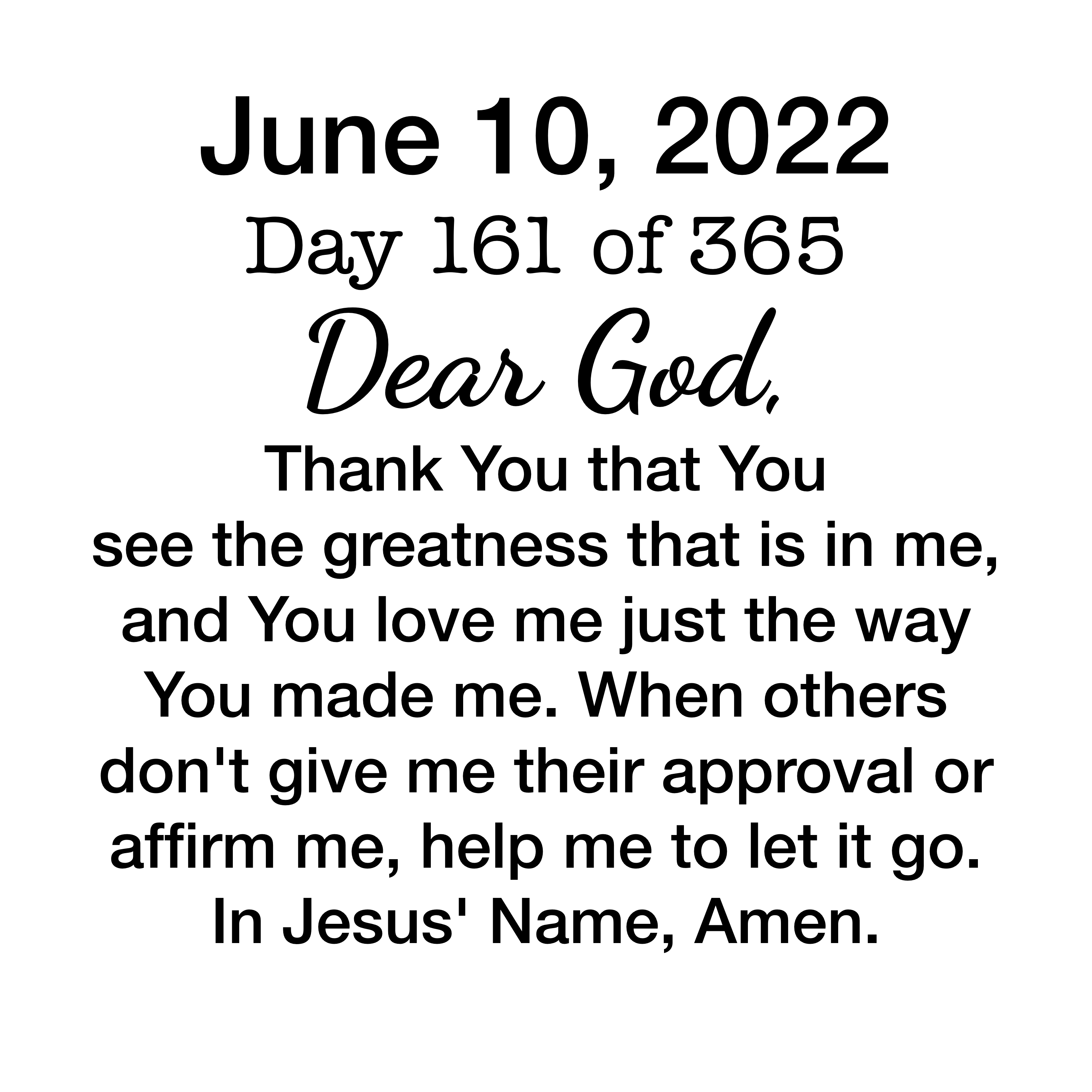 July 10 - GOD LOVES YOU