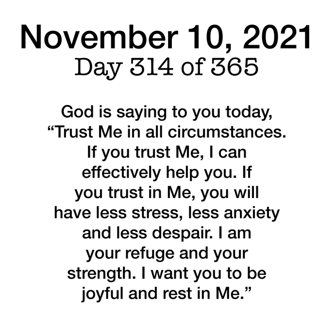 Devotional Day 314
