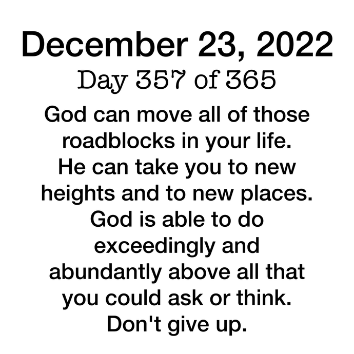 Devotional Day 357