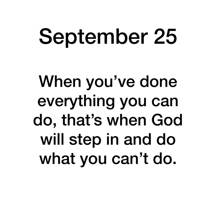 Day 268 Encouragement