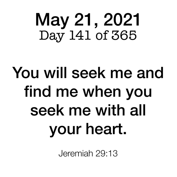 Scripture Day 141