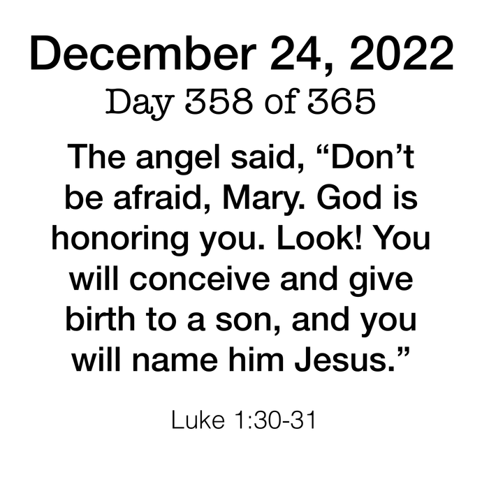 Scripture Day 358
