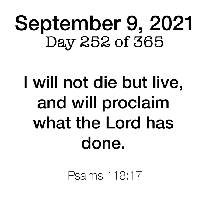 Scripture Day 252