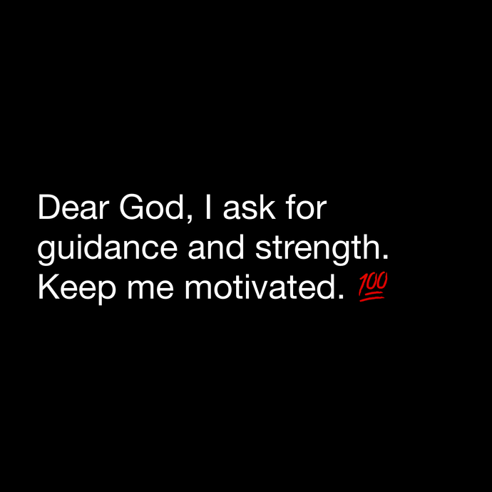 Prayer for guidance