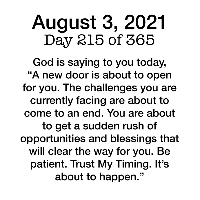 Devotional Day 215