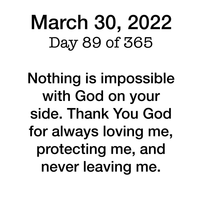 March 30, 2022