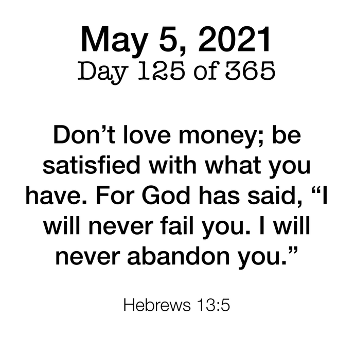 Scripture Day 125