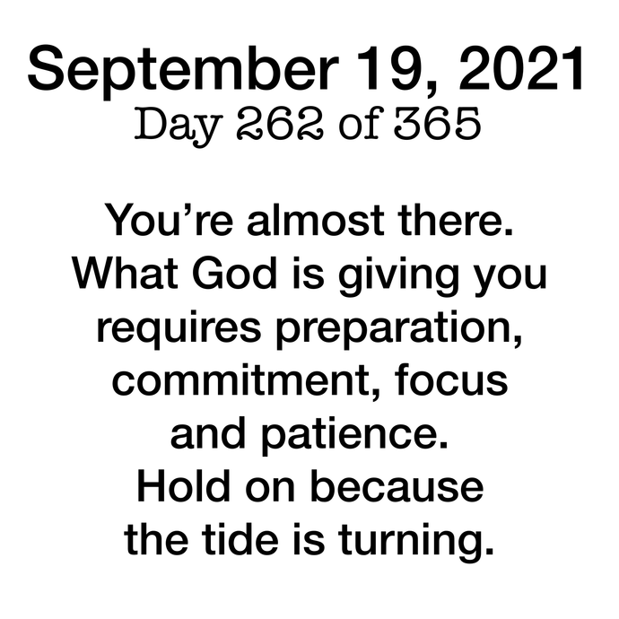 Devotional Day 262