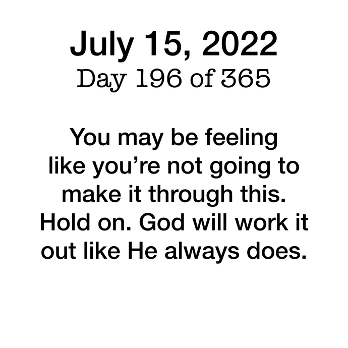Day 196 Devotional