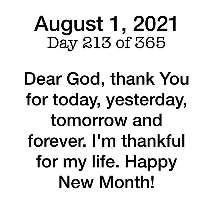 August 1 Devotional