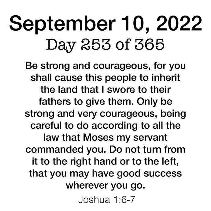 Scripture Day 253