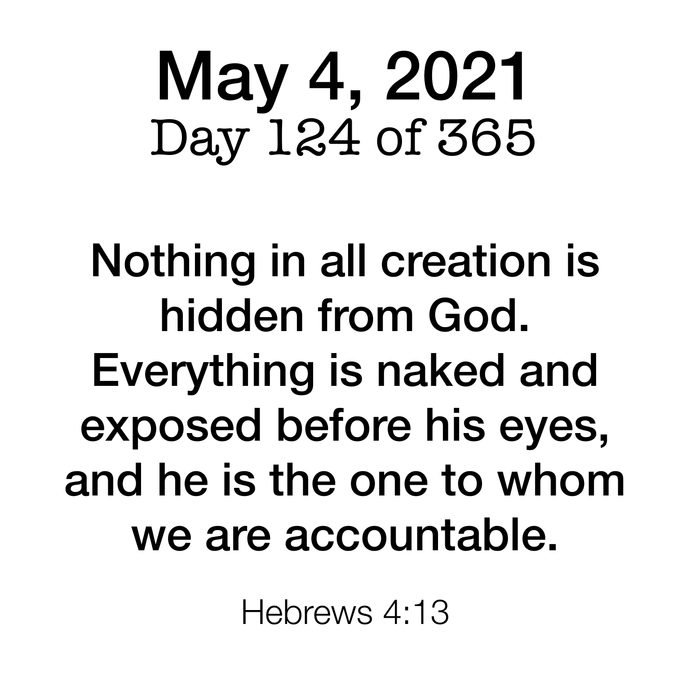 Scripture Day 124