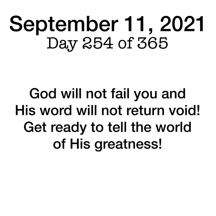 Devotional Day 254