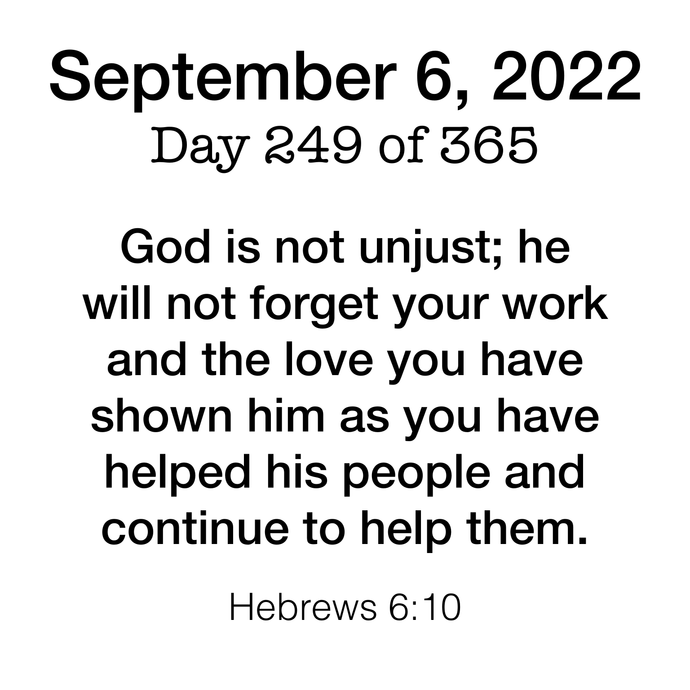 Day 249 Scripture