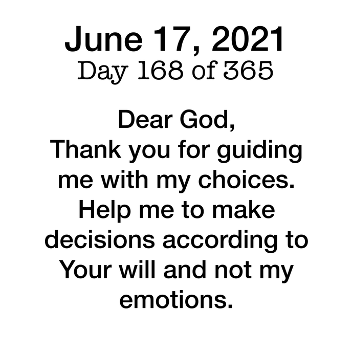 Devotional Day 168
