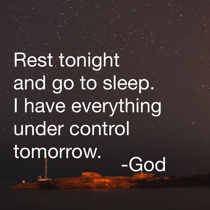 Rest and relax 🙏