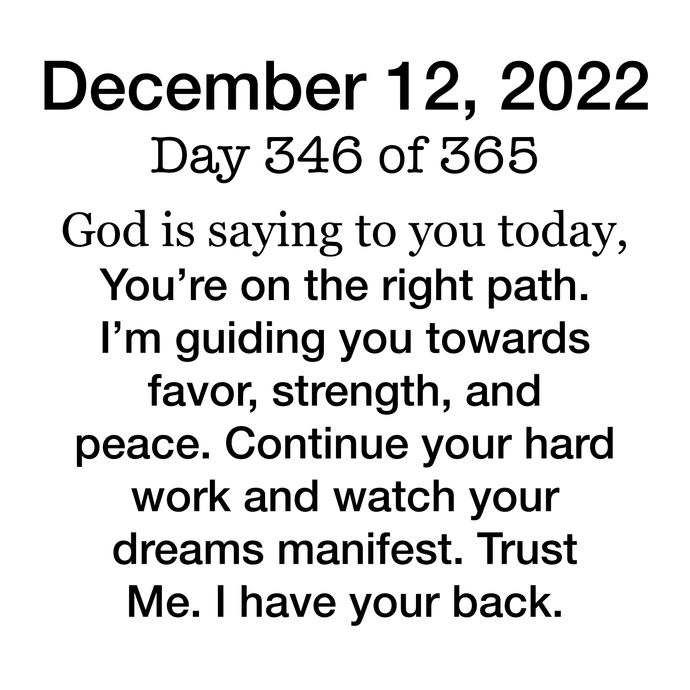 Devotional Day 346