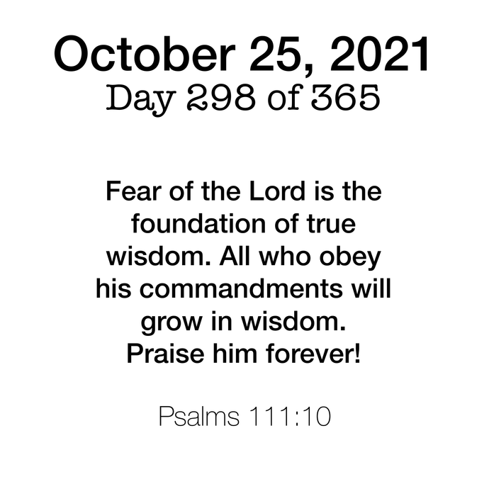 Scripture Day 298