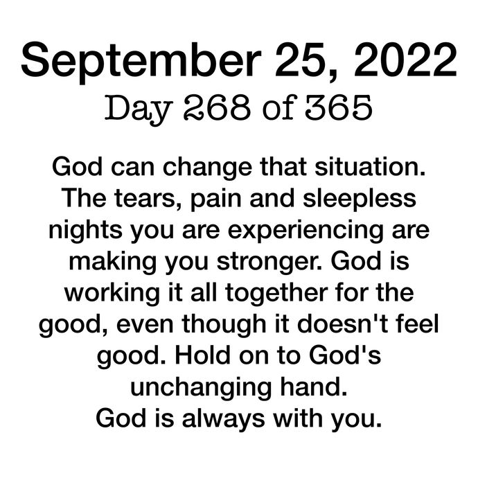 Day 268 Devotional