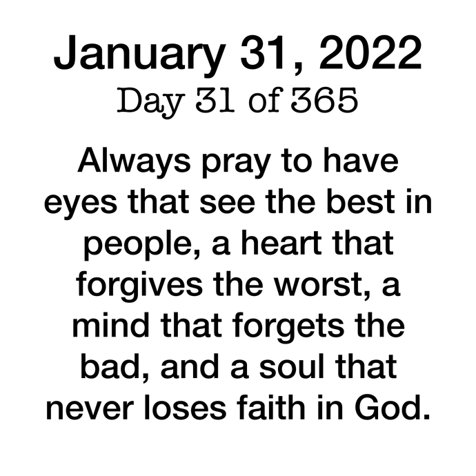 January 31, 2022