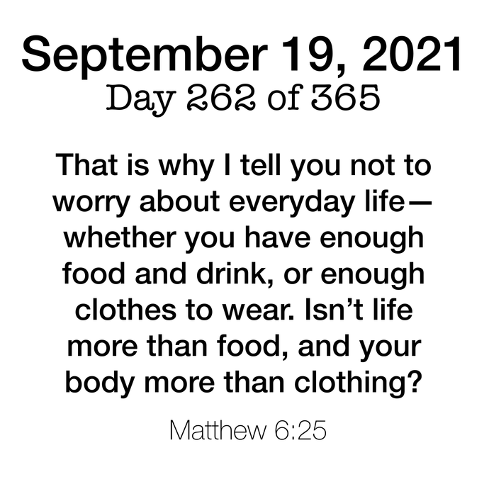 Scripture Day 262