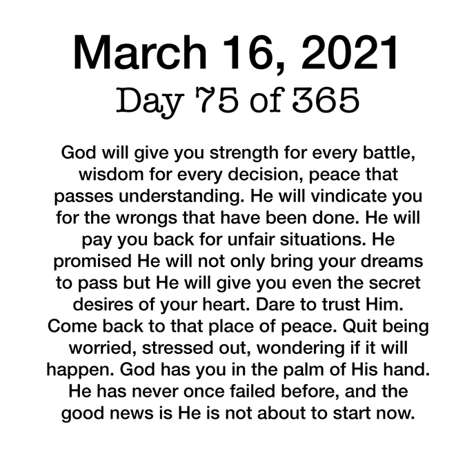 Devotional 75