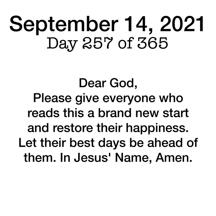 September 14 Devotional