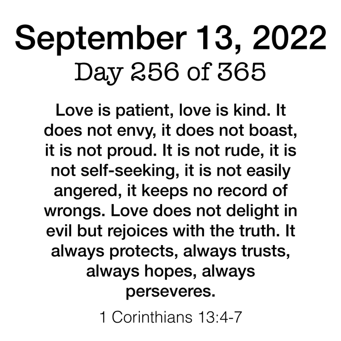 Scripture Day 256