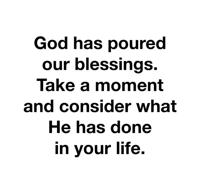 Consider everything