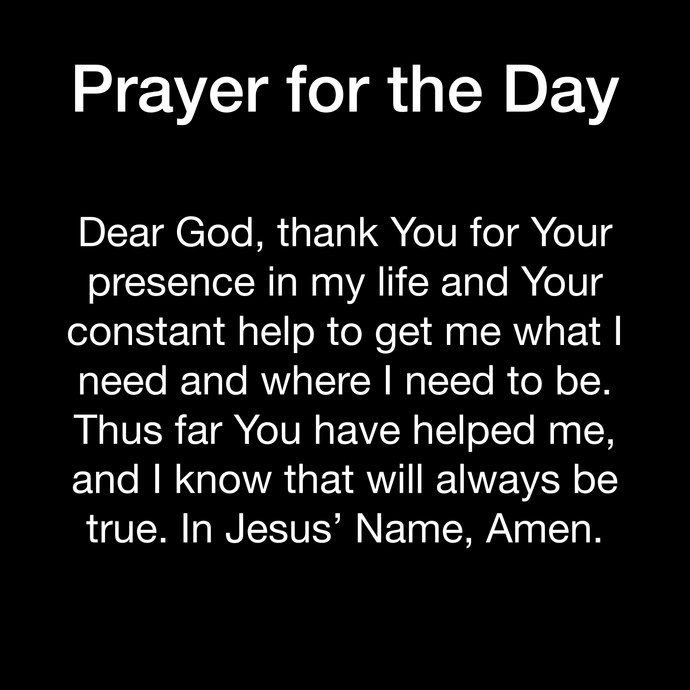 Prayer Day 261