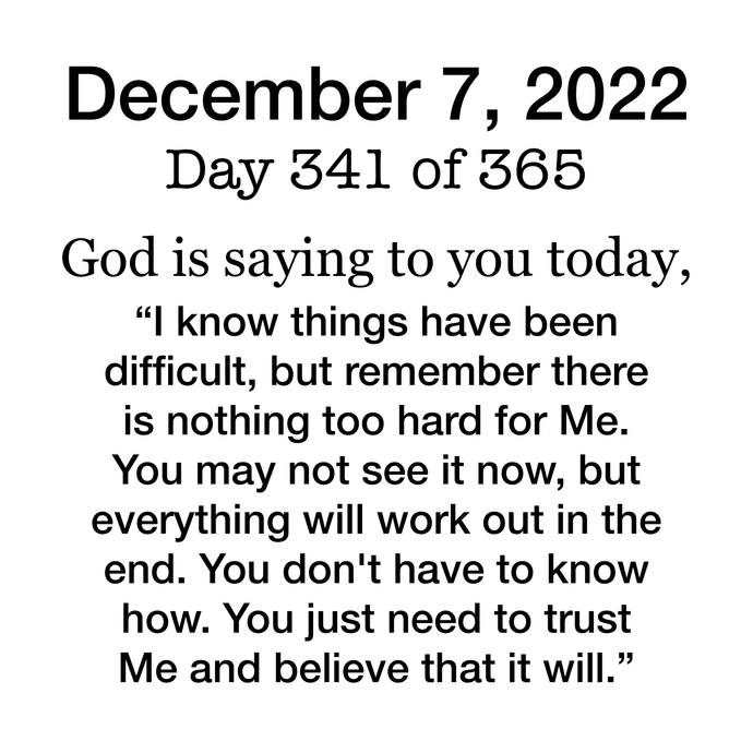 Devotional Day 341
